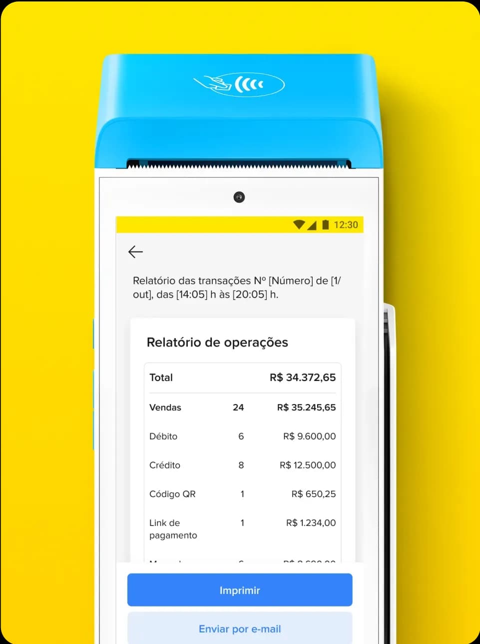 Point Smart - Relatório de vendas