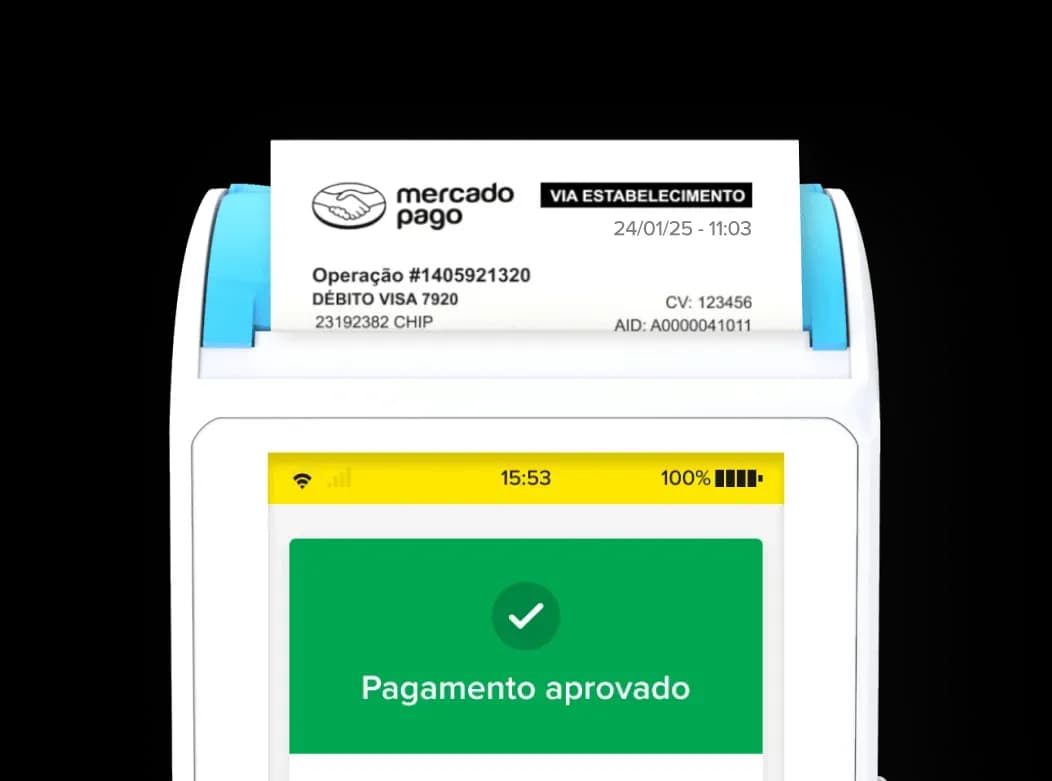 Lector Point Smart mostrando tela de pagamento aprovado